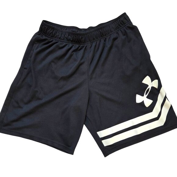 Under Armour Men’s XL Athletic Shorts Black Performance Training Gym Activewear - Picture 1 of 14